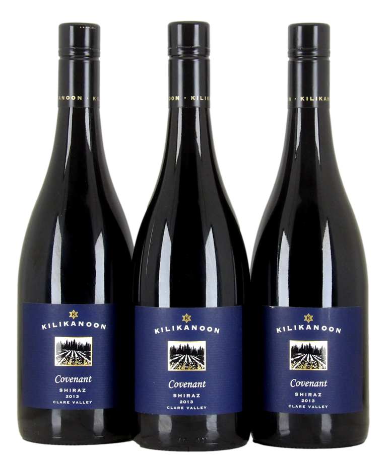 Kilikanoon The Covenant Shiraz 2013 (3x 750mL), Clare Valley