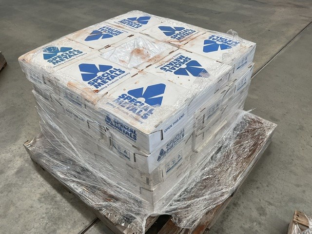 <p>Approx 45 x Inco Weld Filler Metal C276 Boxes</p>