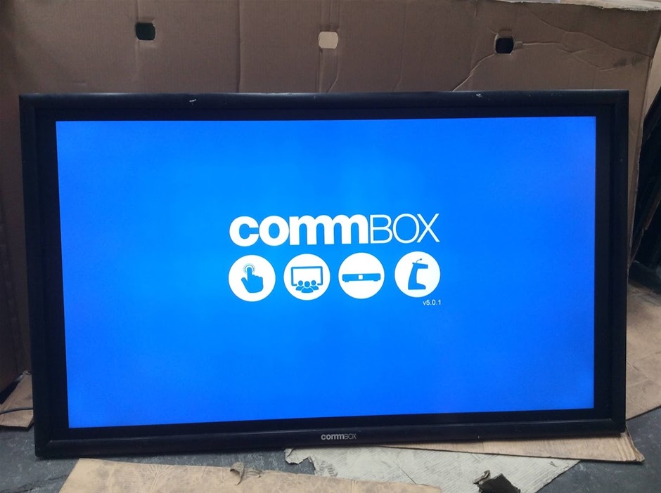 CommBox CB3080L-4NG Interactive Flat Panel Display Auction (0008 ...