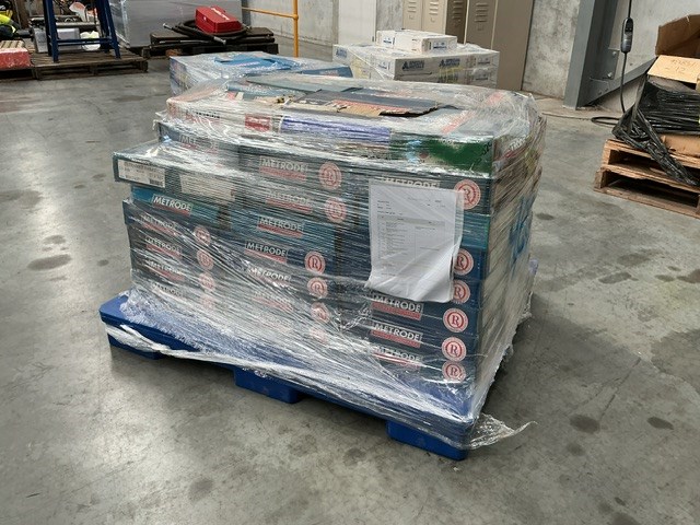 Pallet of Various Metrode Ultramet 316LCF Welding Rods