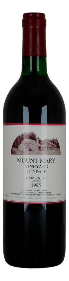 Mount Mary Quintet Cabernet Blend 1995 (1x 750mL), Yarra Valley.