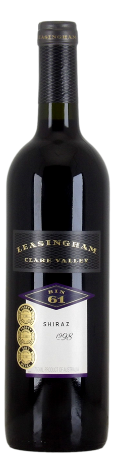 Leasingham Bin 61 Shiraz 1998 (6x 750mL),