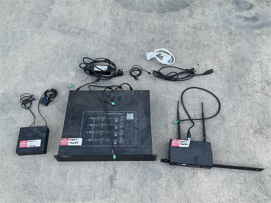 <p>inDesign, Sonos and IrDA Audio Equiment</p>