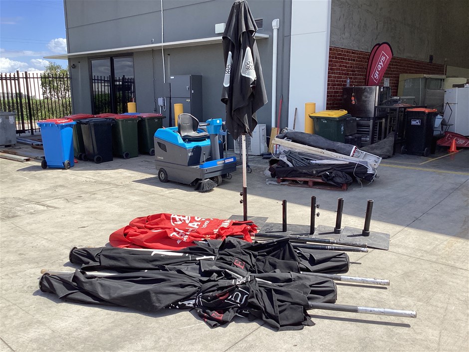 <p>Umbrellas and Feet</p>