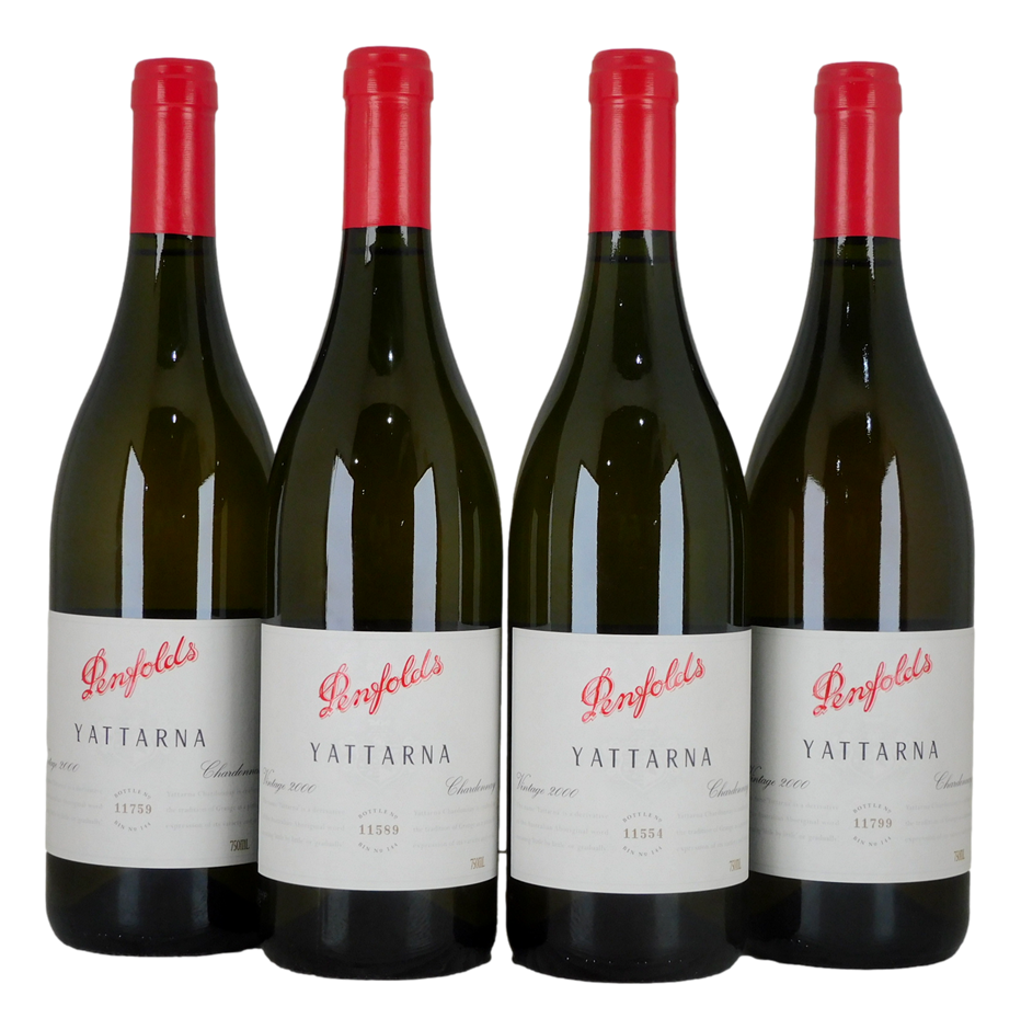 Penfolds `Yattarna` Chardonnay 2000 (4x 750mL) NSW / SA.