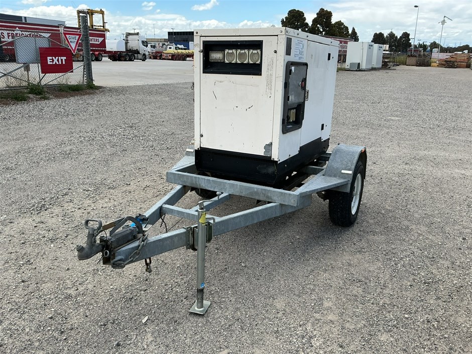 Tecnogen PK23T4SK Trailer Mounted Generator