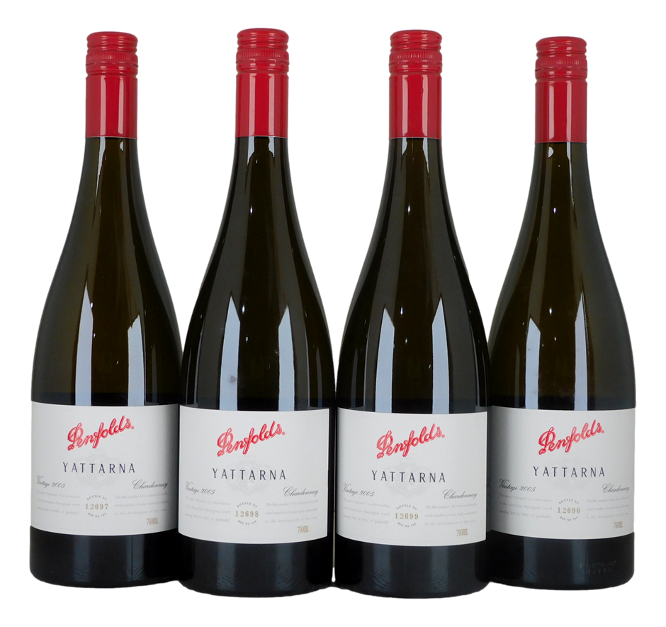 Penfolds `Yattarna` Chardonnay 2005 (4x 750mL) SA.