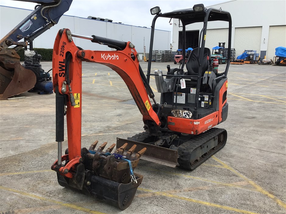 Kubota KX018-4 Mini Excavator