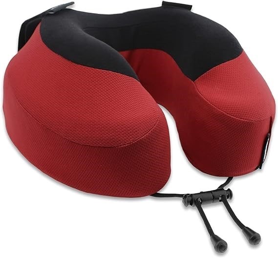 CABEAU Evolution S3 Travel Pillow, Cardinal Red.
