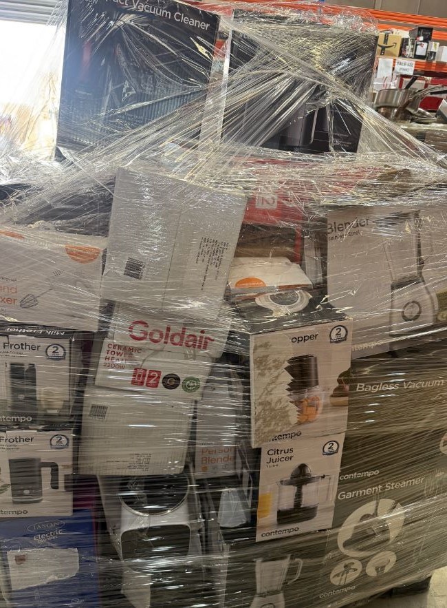 Approx. 50 x Appliances/Electronics (WORTH $3K): Contempo Vacuum Cleaners,