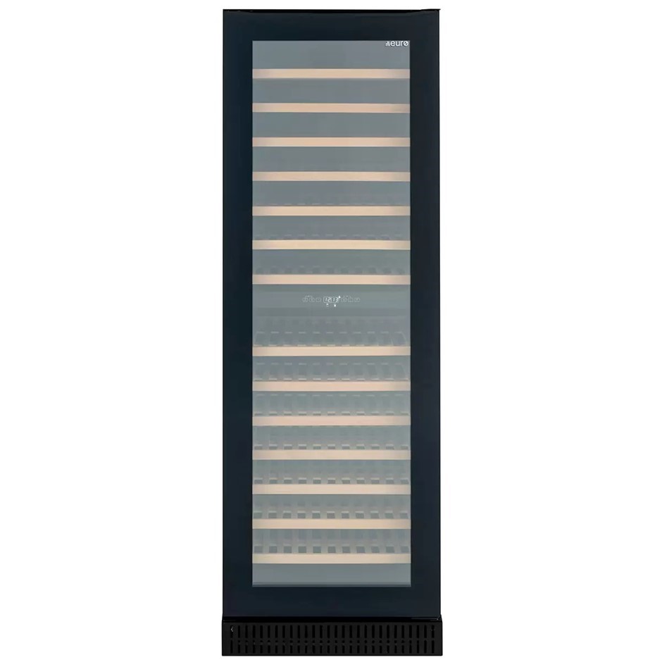 EURO 430L Wine Fridge, 155 Bottle Capacity, Dual-Zone Digital Touch Control