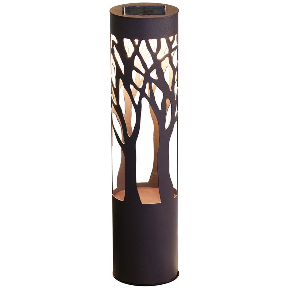 TOMMY BAHAMA 6pk LED Solar Bollard Lights, 12 Lumens. NB: Used, not in orig