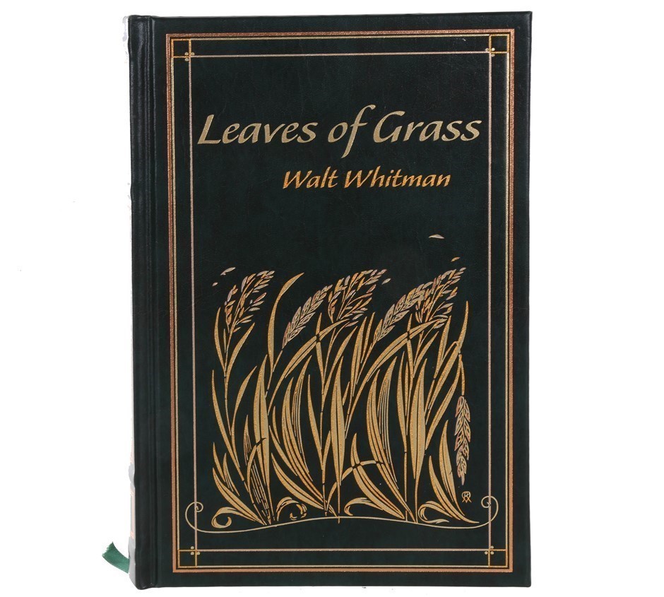 Leaves of Grass by WALT WHITMAN, Hardcover Novel Book.