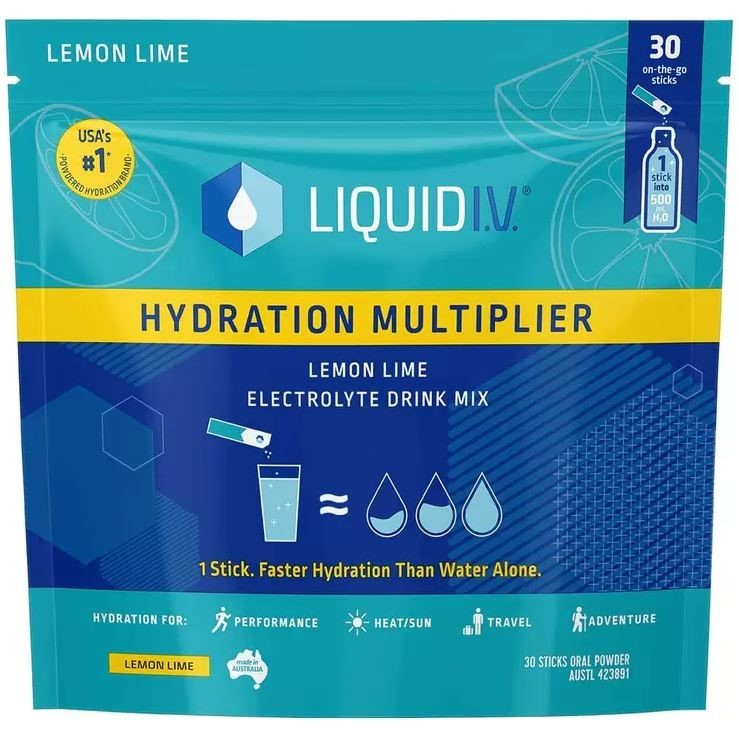2 x Assorted Pack of 30pc LIQUID IV Hydration Multiplier Electrolyte Drink