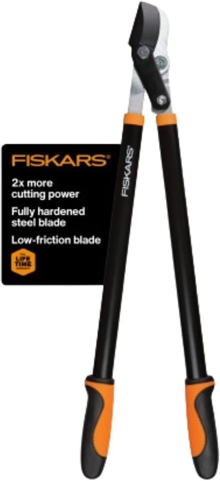 FISKARS Power-Lever Bypass Lopper, 28-Inch.