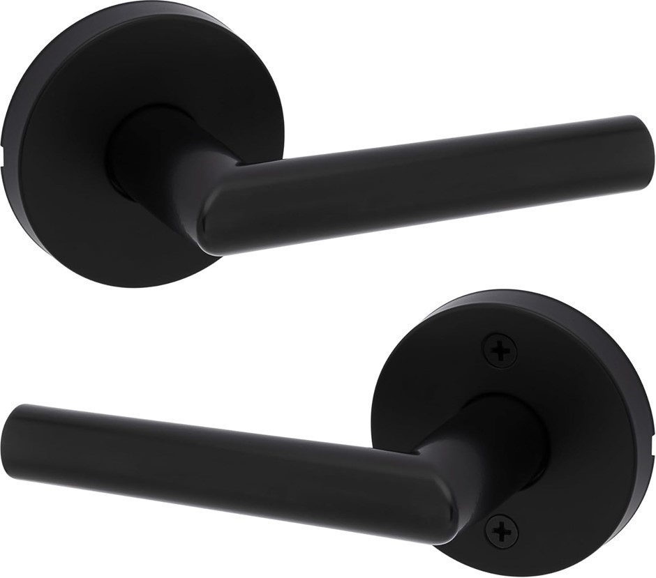 KWIKSET Milan Interior Passage Door Handle, Lever for Closet and Hallway Do