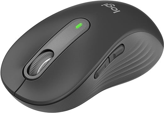 LOGITECH Signature M650 L Full Size Wireless Mouse - For Large Sized Hands,