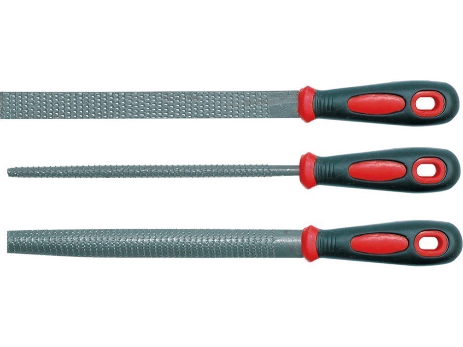 2 x VOREL 3pc Stainless Steel Wood Rasp Sets.