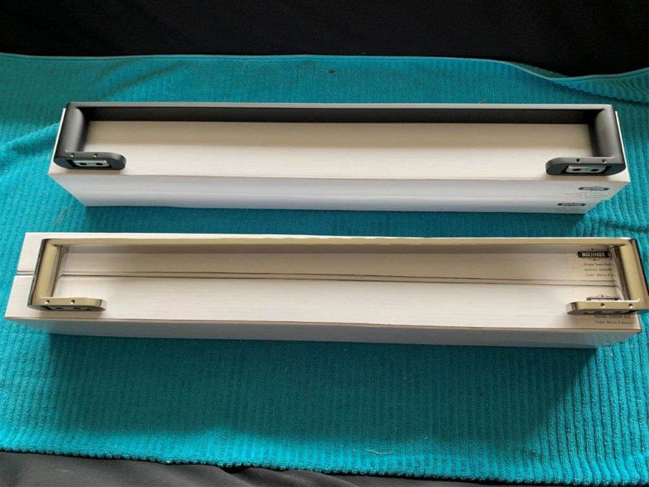 New in Boxes Multitude Single Towel Rails, 600mm - Quantity 4