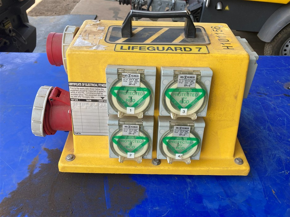 2014 LIFEGUARD LG7 Distribution Board - 32amp Small