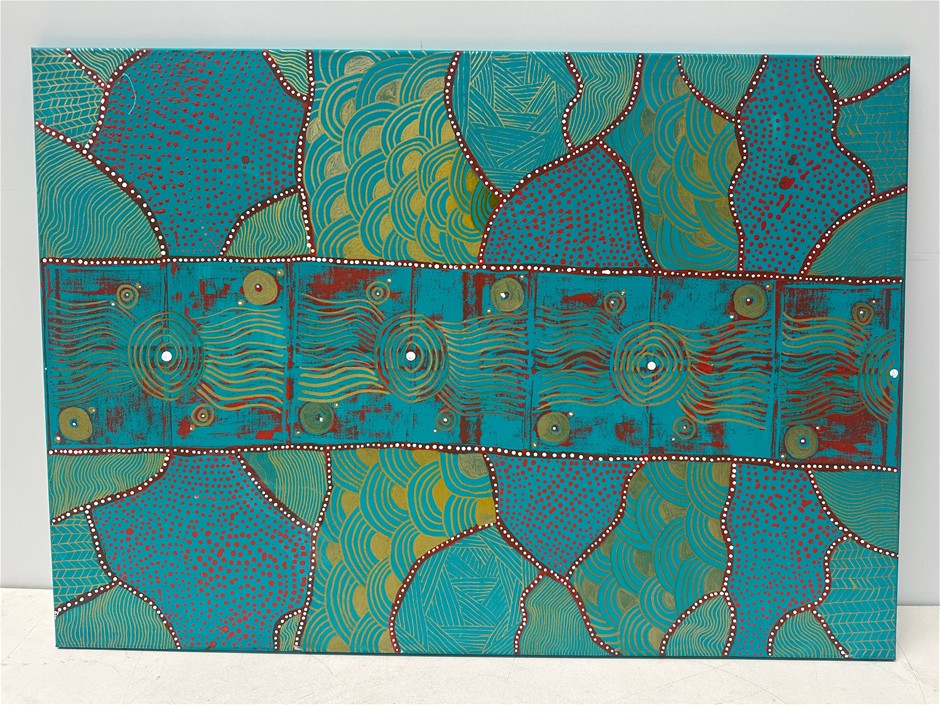 Indigenous Canvas Painting
