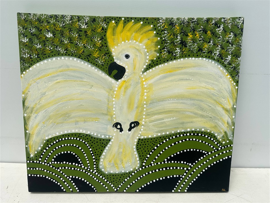 Indigenous Canvas Painting