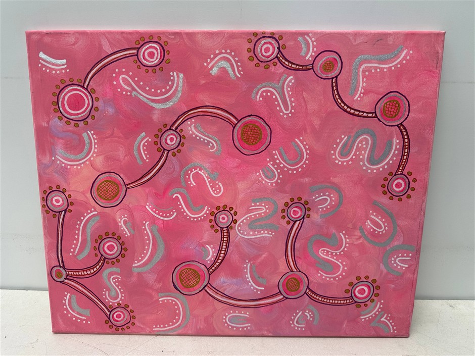 Indigenous  Canvas Painting