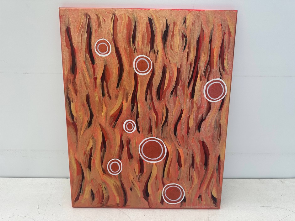 Indigenous Canvas Painting