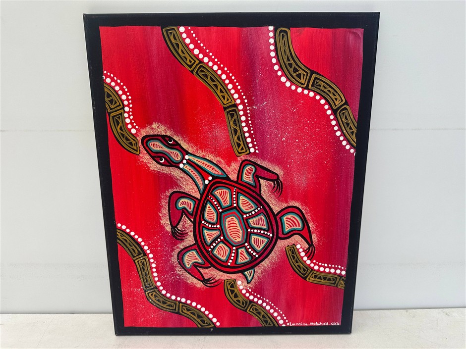 Indigenous  Canvas Painting