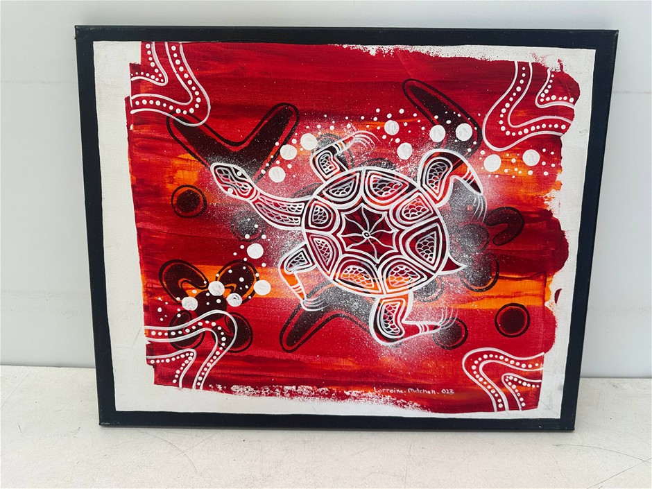Indigenous Canvas Painting