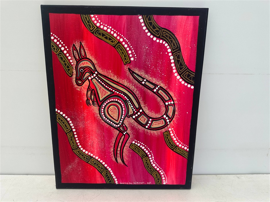 Indigenous  Canvas Painting