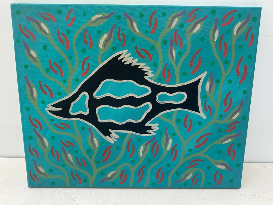 Indigenous  Canvas Painting