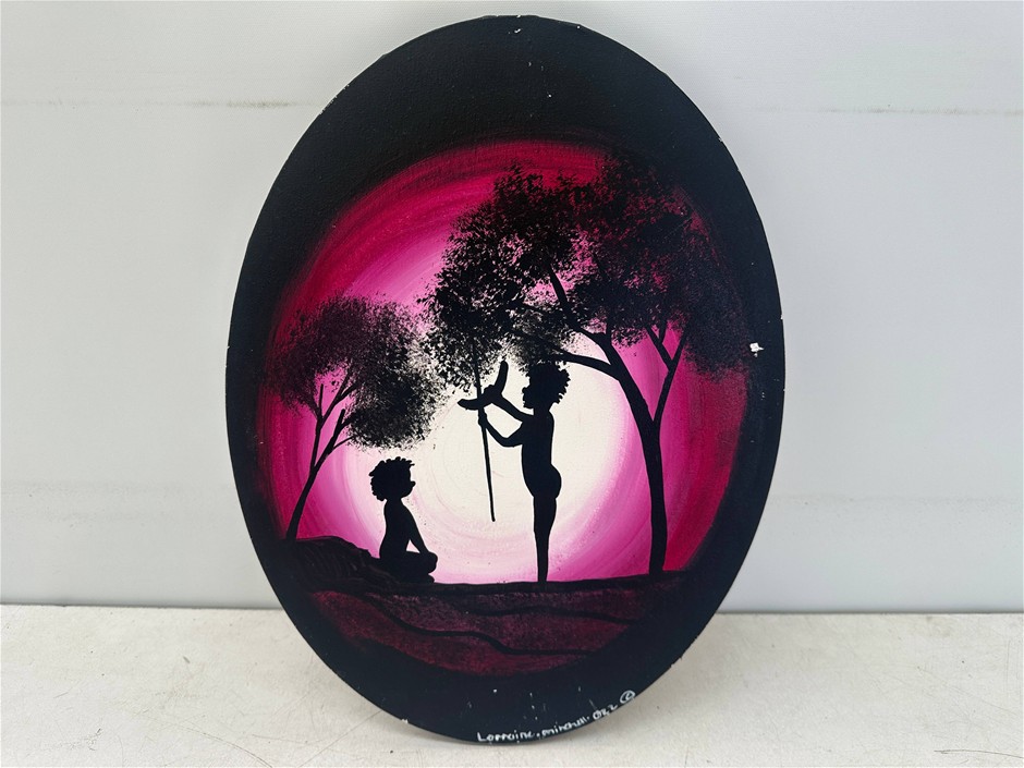 Indigenous Canvas Painting