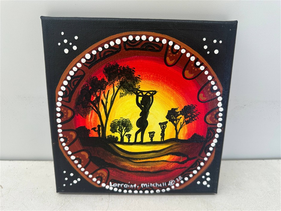 Indigenous Canvas Painting