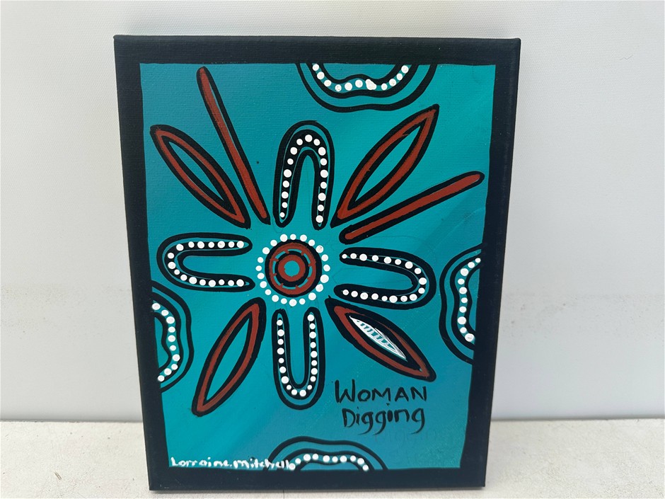 Indigenous Canvas Painting