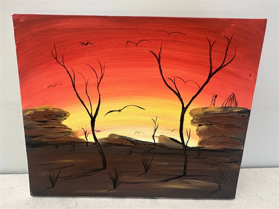Indigenous  Canvas Painting
