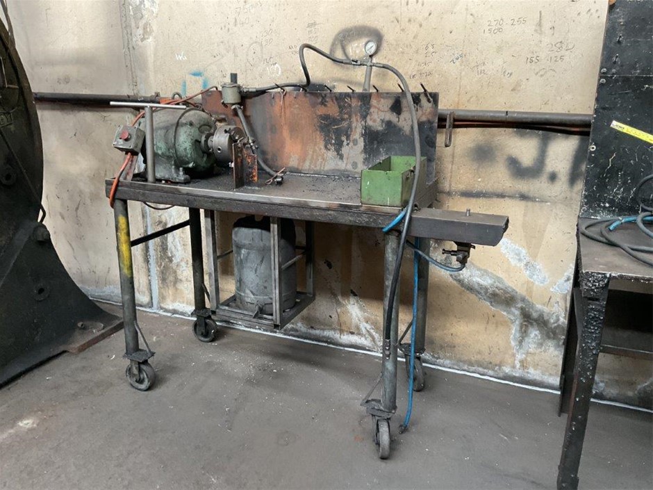 Workbench on Castors - Power Steering Test Bench