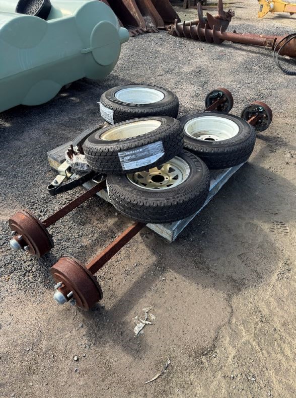 New 3.5 Ton ATM Trailer Kit, 4 Ton Suspension