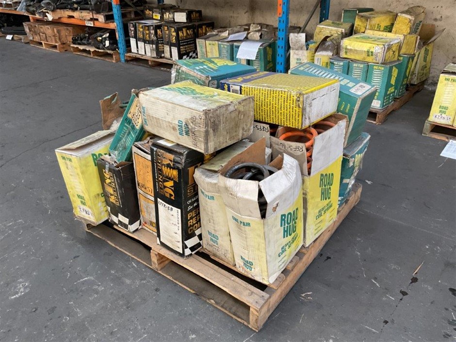 Pallet of Roadhug Coils and King Springs