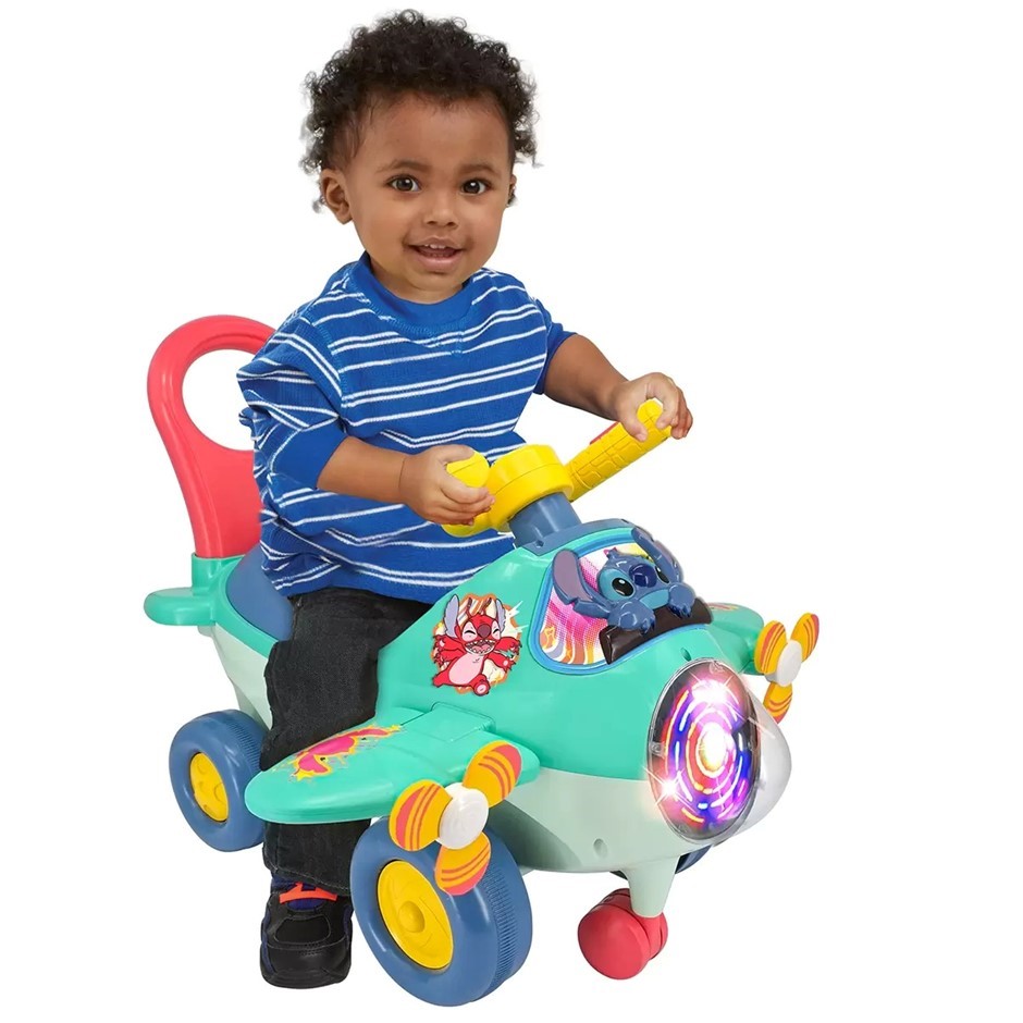 KIDDIELAND Disney Stitch Activity Plane. NB: Minor use, Not in packaging.