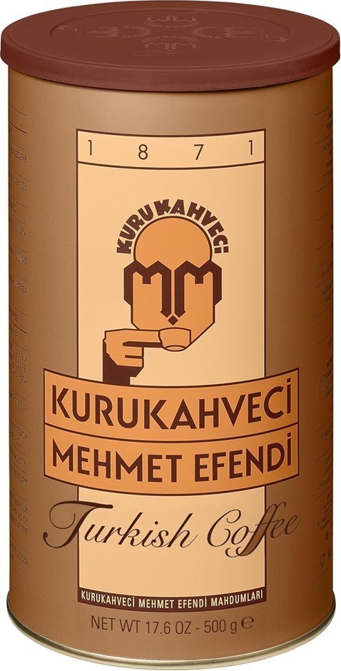 2 x MEHMET EFENDI Ground Turkish Coffee, 500g. Best Before: 01/2026.