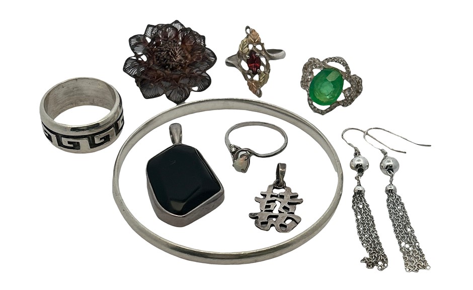 Various Sterling Silver Jewellery