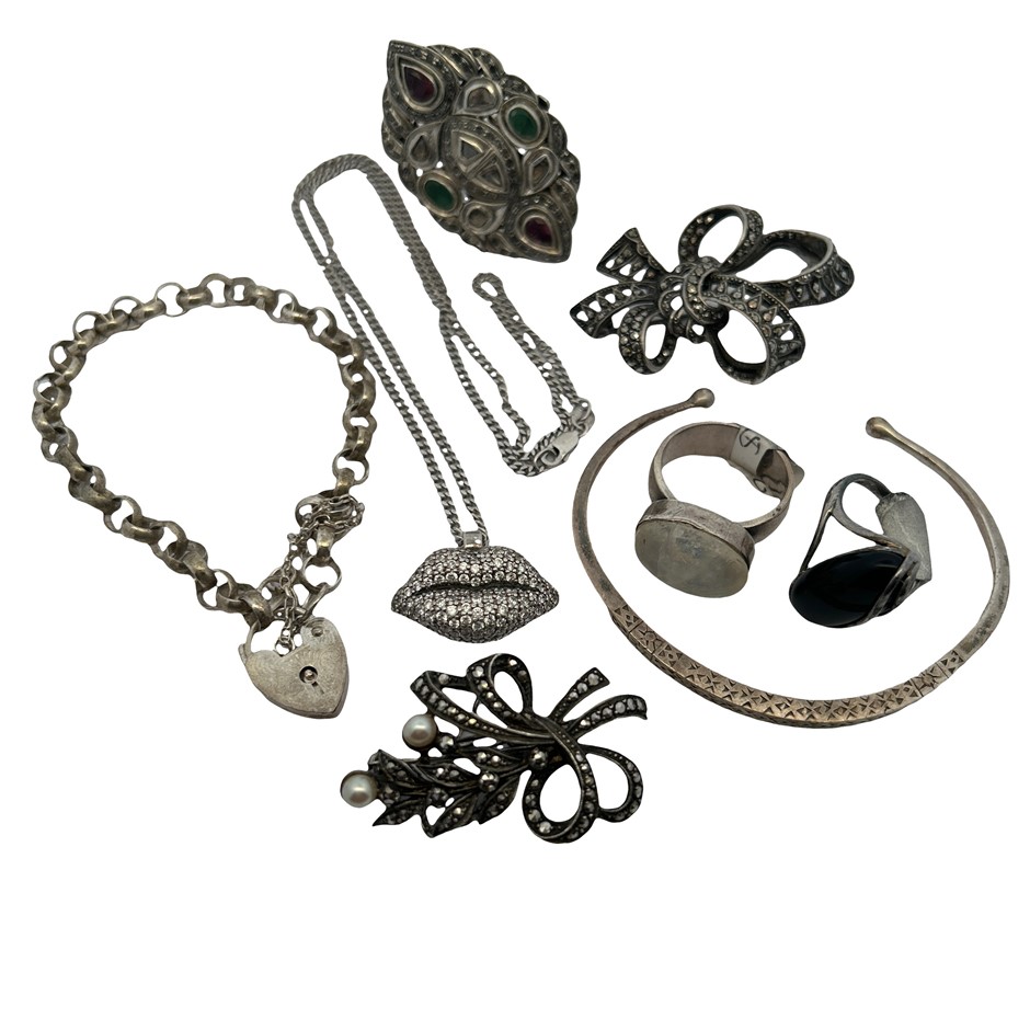 Various Sterling Silver Jewellery