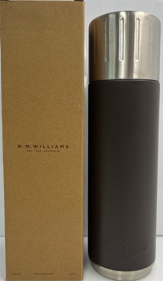 RM WILLIAMS 1000ml Stainless Steel Flask
