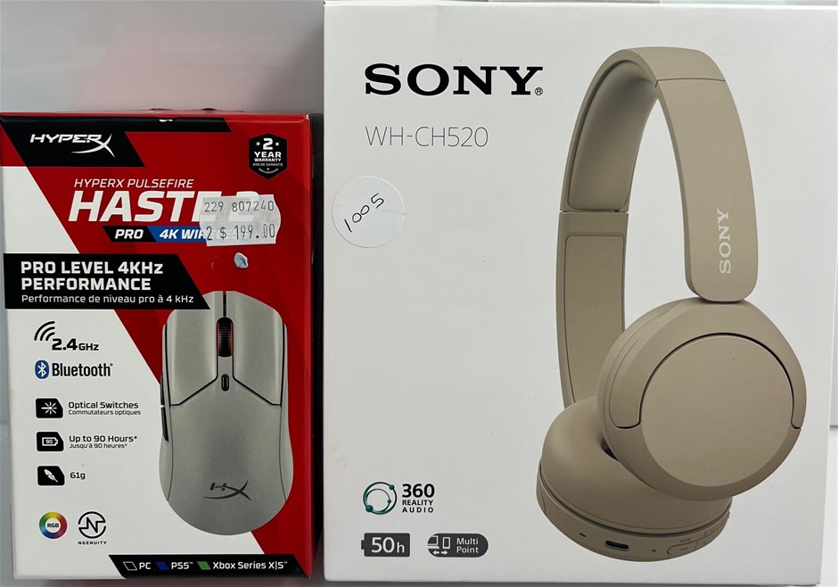 1 x HYPERX Pulsefire Haste 2 Pro Gaming Mouse