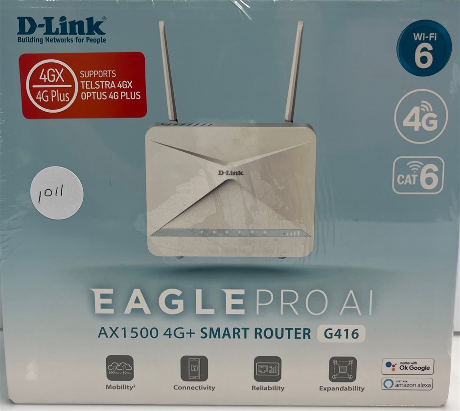 D-LINK EAGLEPRO AI AX1500 4G+ Smart Router