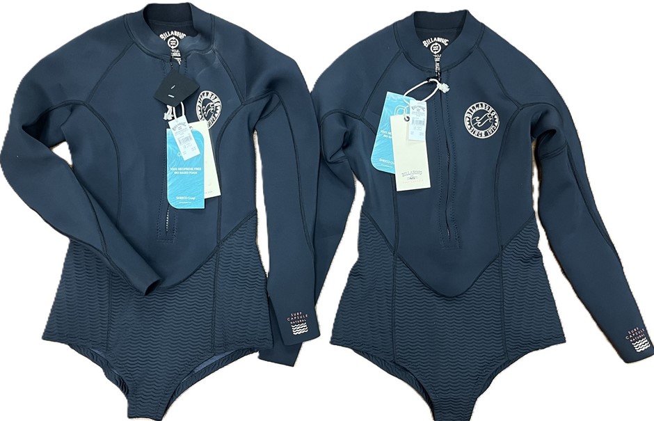 2X BILLABONG Surf Capsule "Salty Days Natural LS Spring" Wetsuits NEW