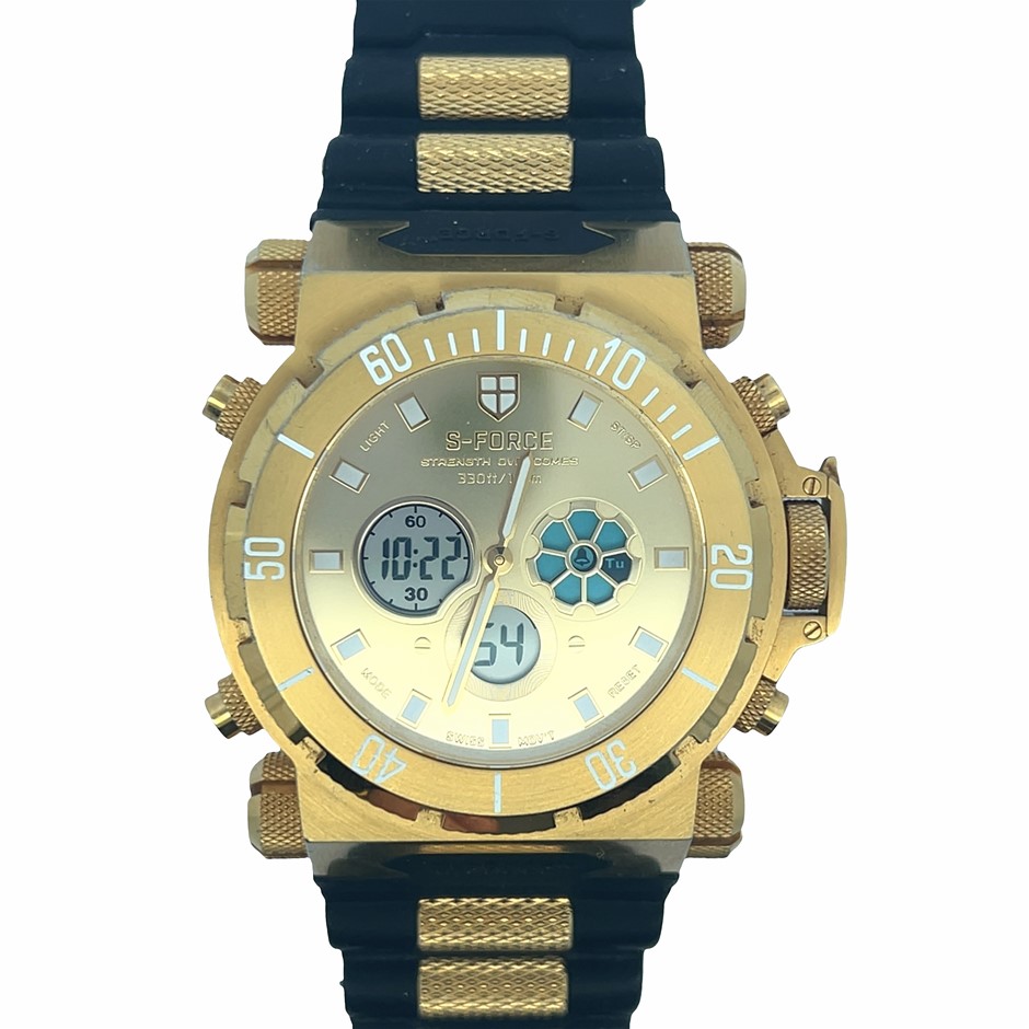 S-FORCE Strength Overcomes Chronograph Watch