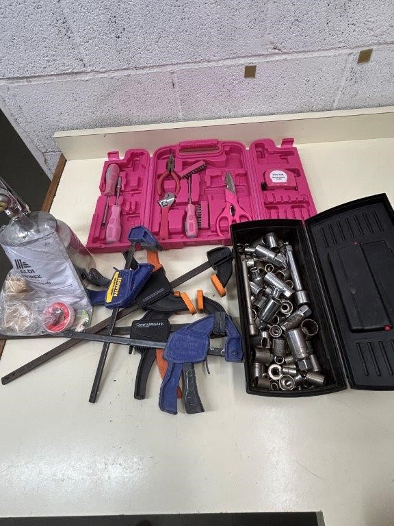 Assorted workshop tools