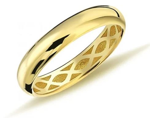 9K Yellow Gold PLAIN BAND